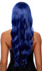 Blue Wavy Wig