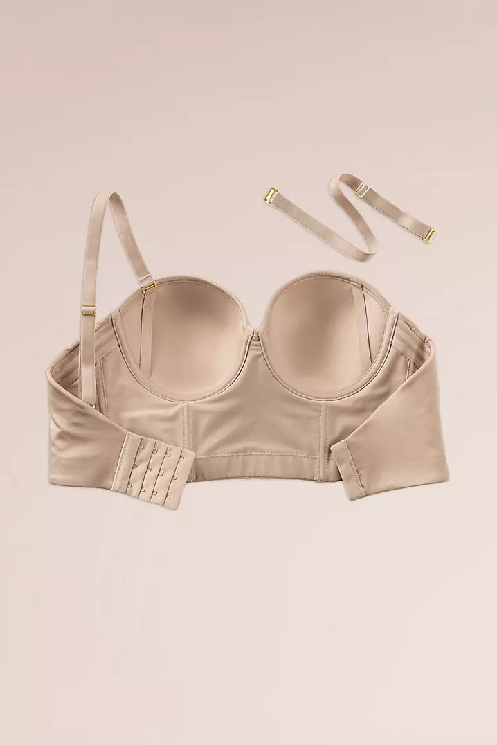 LEONISA CONTOURING STRAPLESS BRA