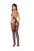 Floral Fishnet Bodystocking