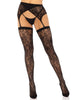 Rachel Lace Thigh Highs and Garter Belt