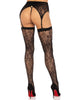 Rachel Lace Thigh Highs and Garter Belt