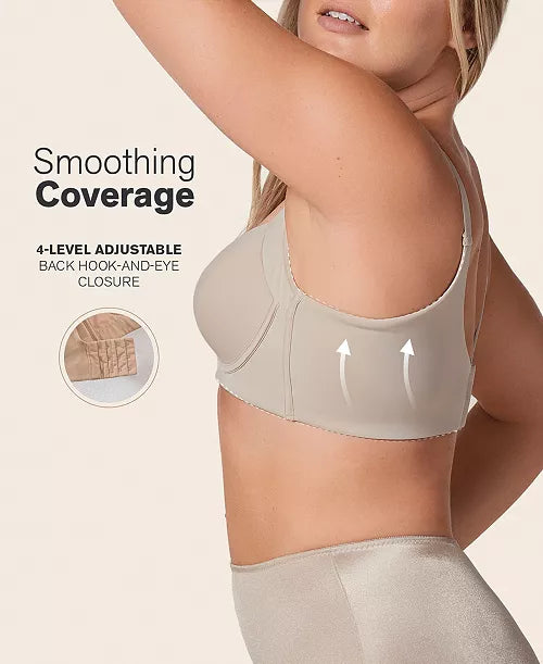 LEONISA Smoothing Bra with Soft Full Coverage