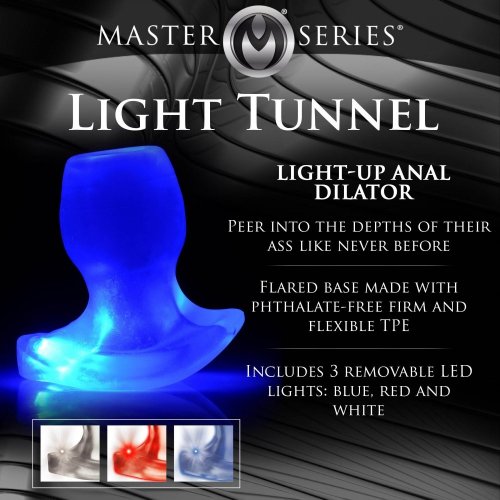 Master Series Light-Up Anal Dilator -Large
