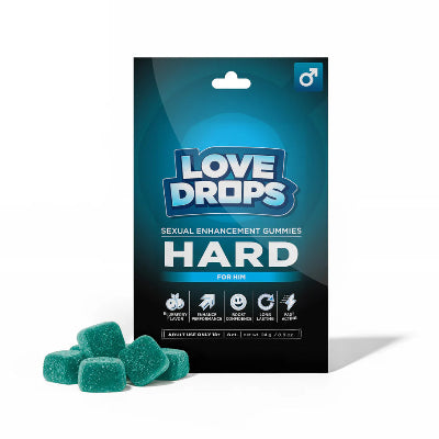LOVE DROPS HARD  FOR HIM