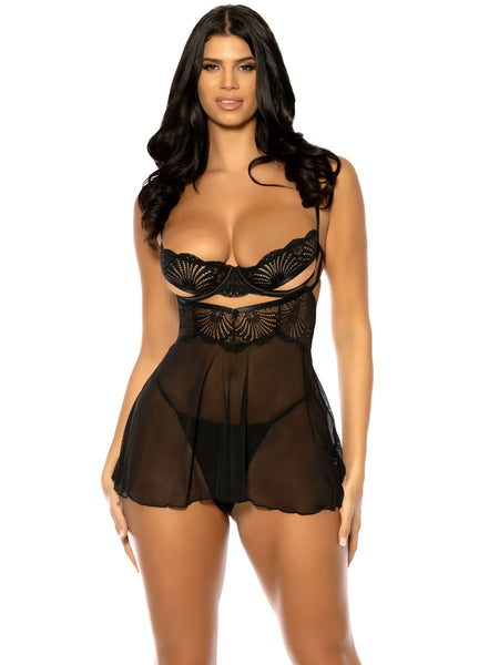 HAZEL PEEK-A-BOO BABYDOLL