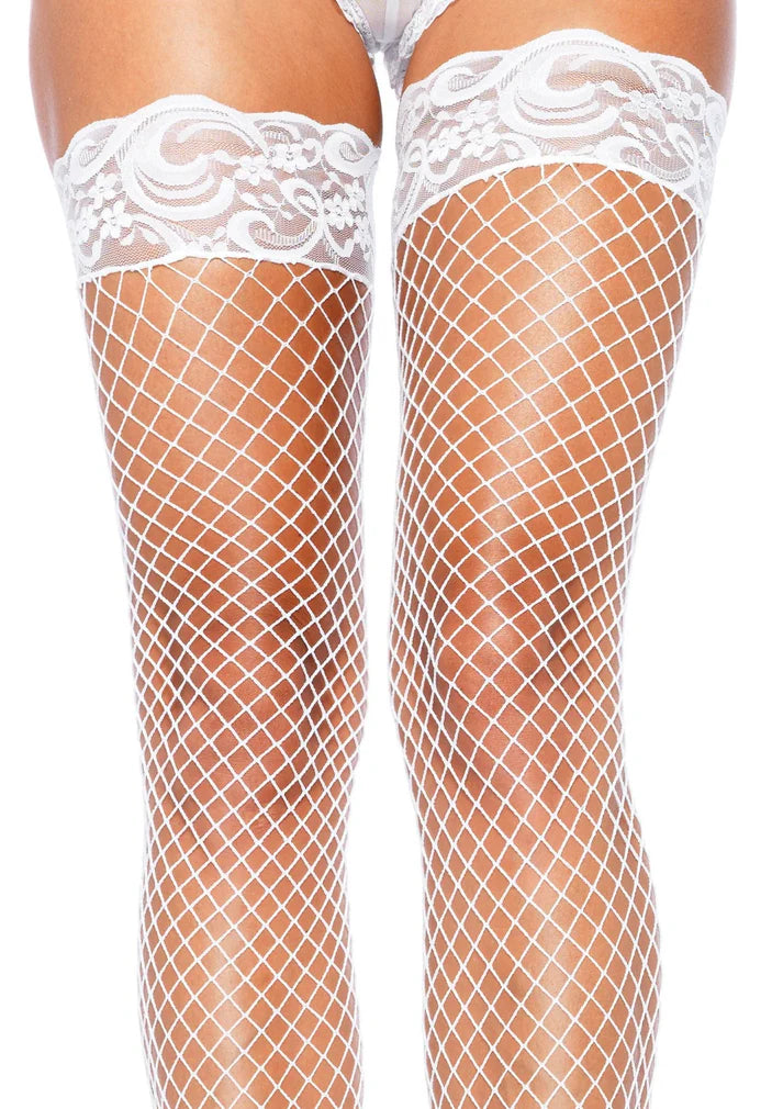 SPANDEX THIGH HIGH WITH STAY UP LACE TOP