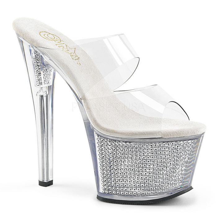 Platform Slide w/ Chrome Sandal