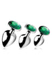 Booty Sparks Emerald Gem Anal Plug Set