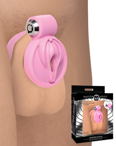 PUSSIFICATION   VULVA CHASITY CAGE