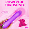 BANG!  THRUSTING SILICONE DILDO