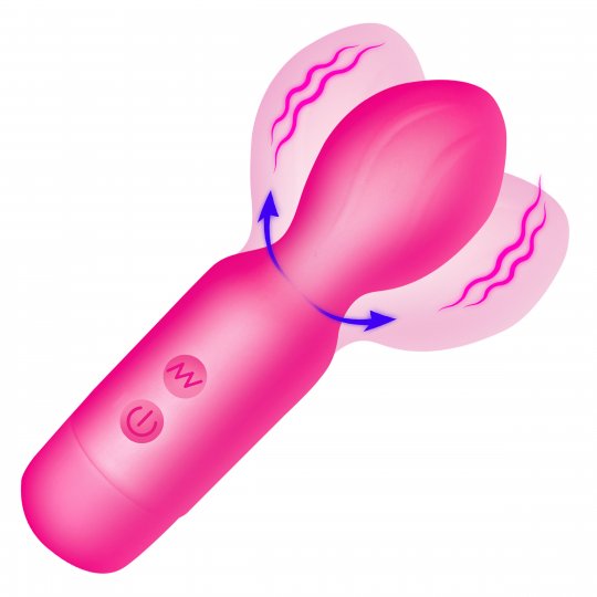 VIBRATING SILICONE MINI WAND