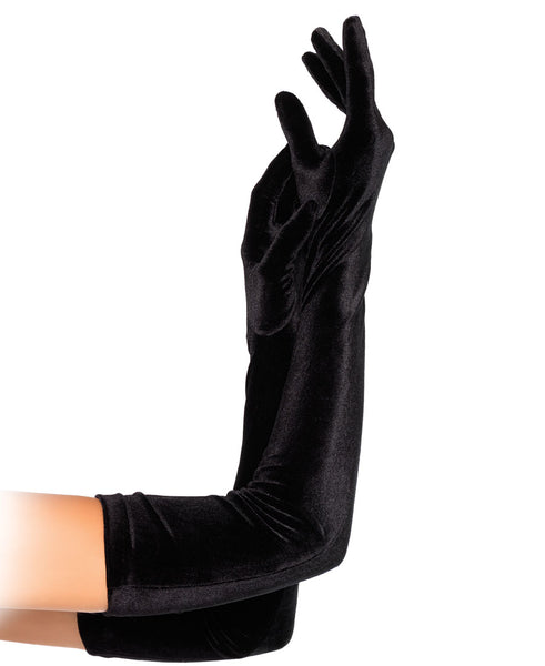 Velvet Opera Length Gloves