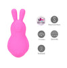 BRI Vibelite 12-Function Rechargeable Silicone Bunny Vibrator