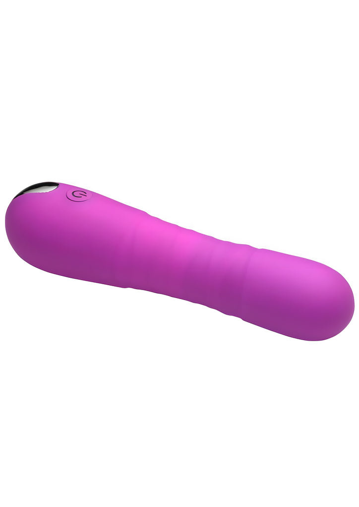 BANG!  THRUSTING SILICONE DILDO