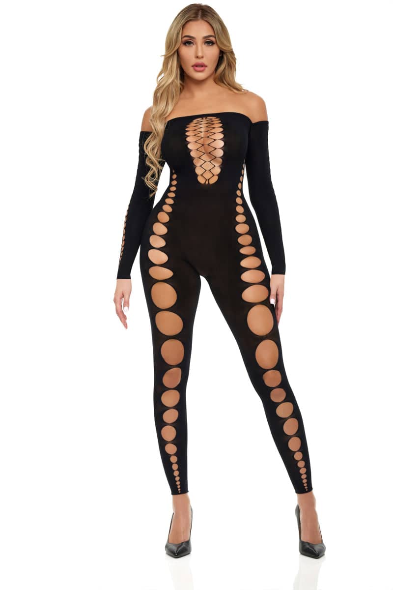 Pink Lipstick Boujee Gang Body Stocking
