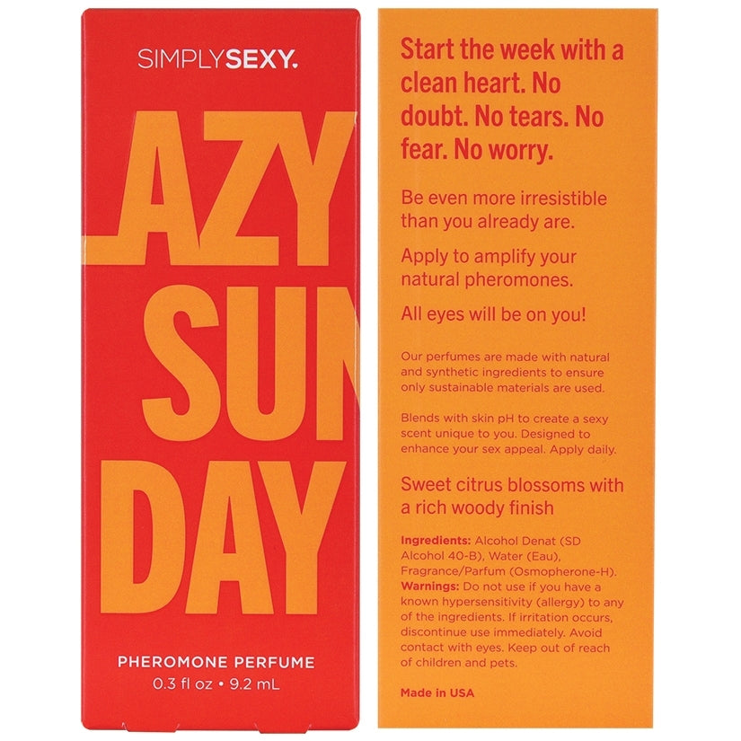 Simply Sexy Lazy Sunday Pheromone Perfume