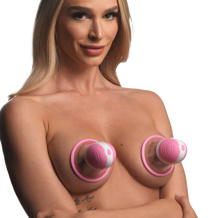 10x Rotating Nipple Suckers With Four Attachments