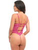 Julia Sheer Lace Teddy