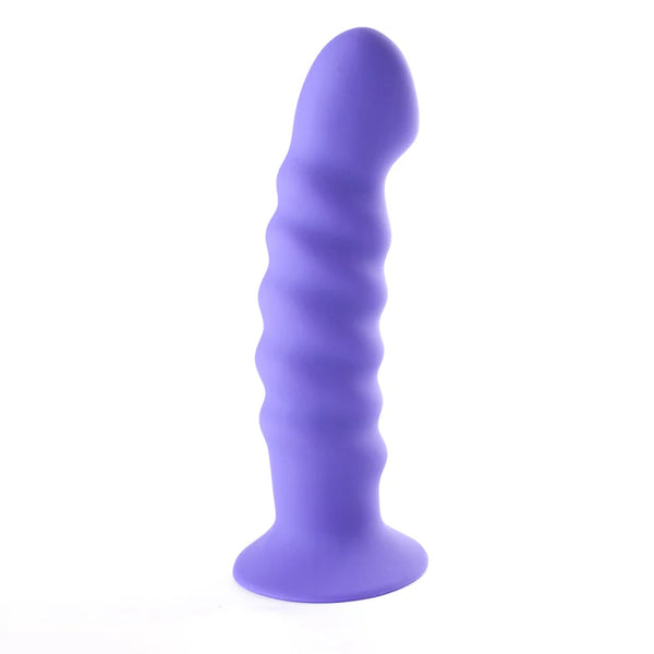 KENDALL Silicone Dong Swirled Satin
