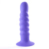 KENDALL Silicone Dong Swirled Satin