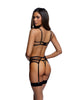 AFTER MIDNIGHT GARTER SET