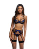 AFTER MIDNIGHT GARTER SET