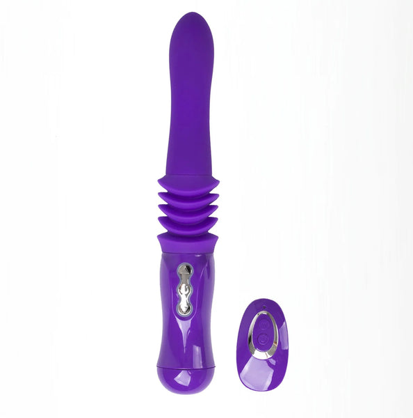 MONROE USB Rechargable Silicone Thrusting Portable Love Machine