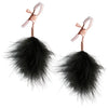 Bound Feather Nipple Clamps