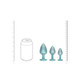 Ouch! Paris Collection - METAL ANAL PLUG SET