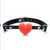 Heart Beat Silicone Heart Shaped Mouth Gag