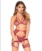 All Tied Up Shimmer Bra and Panty Set
