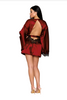 Open Back Robe