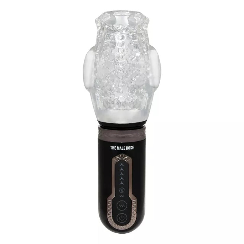 The Male Rose 3 Thrusting Vibrating Rotating Stroker