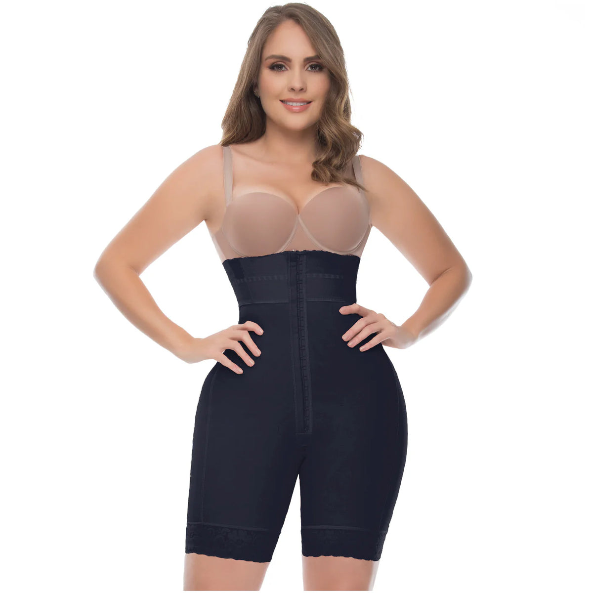 FAJA STRAPLESS CUERPO DE GUITARRA LARGA 6199