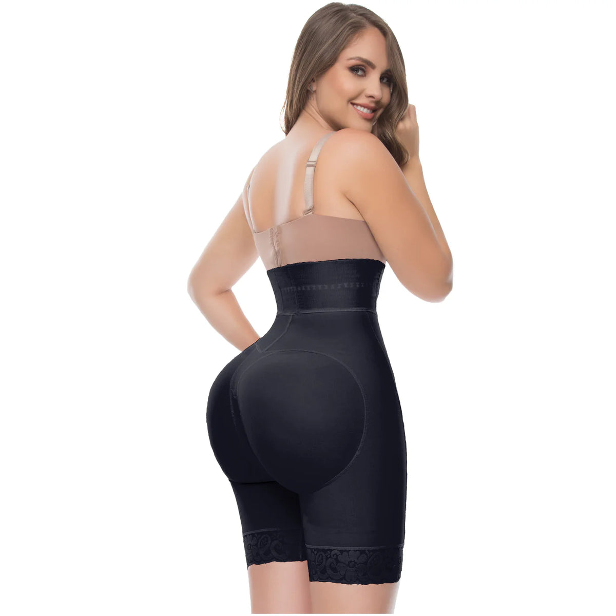 FAJA STRAPLESS CUERPO DE GUITARRA LARGA 6199