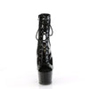 7" OPEN TOE/HEEL ANKLE BOOT PLATFORM