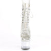 7" PLATFORM LACE UP HEEL