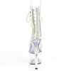 Ankle Boot Lace-Up With Rhinestone