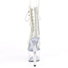 7" PLATFORM LACE UP HEEL