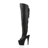 7" STILETTO OPEN TOE BOOT HEEL