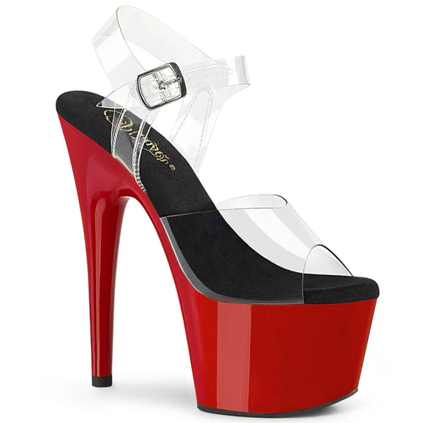 7" PLATFORM ANKLE STRAP HEEL