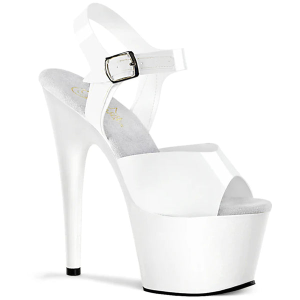 7" ANKLE STRAP SANDAL PLATFORM HEEL
