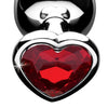 RED HEART GEM SMALL ANAL PLUG