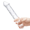 12" DOUBLE ENDED GLASS DILDO