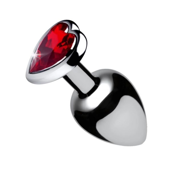 RED HEART GEM SMALL ANAL PLUG