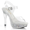 5" PLATFORM RHINESTONE HEEL