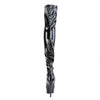 6" PEEP TOE PLATFORM THIGH HIGH