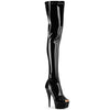 6" PEEP TOE PLATFORM THIGH HIGH