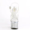 LED LIGHT UP ANKE STRAP HEEL