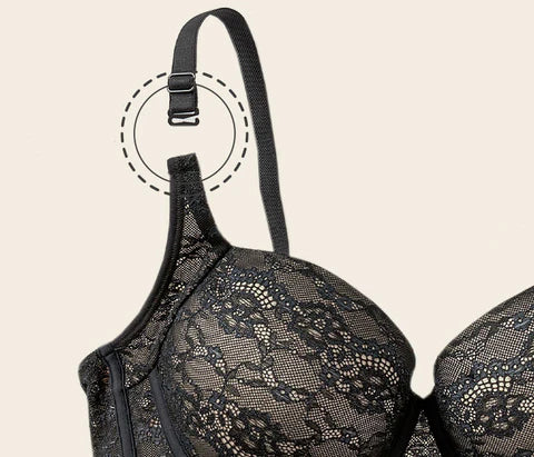 LEONISA LACE LUXE HIGH PROFILE FULL COVERAGE BRA